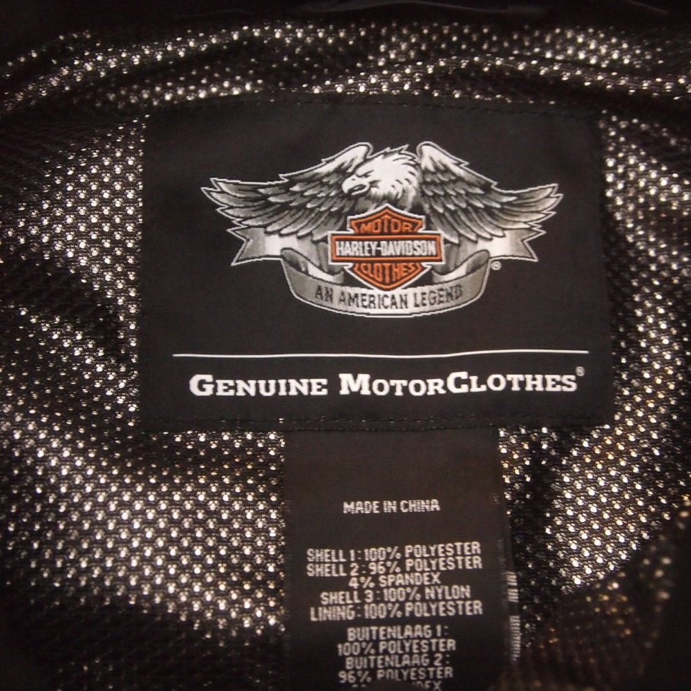 Harley Davidson Windproof Fleece Jacket - Picture 5 of 10